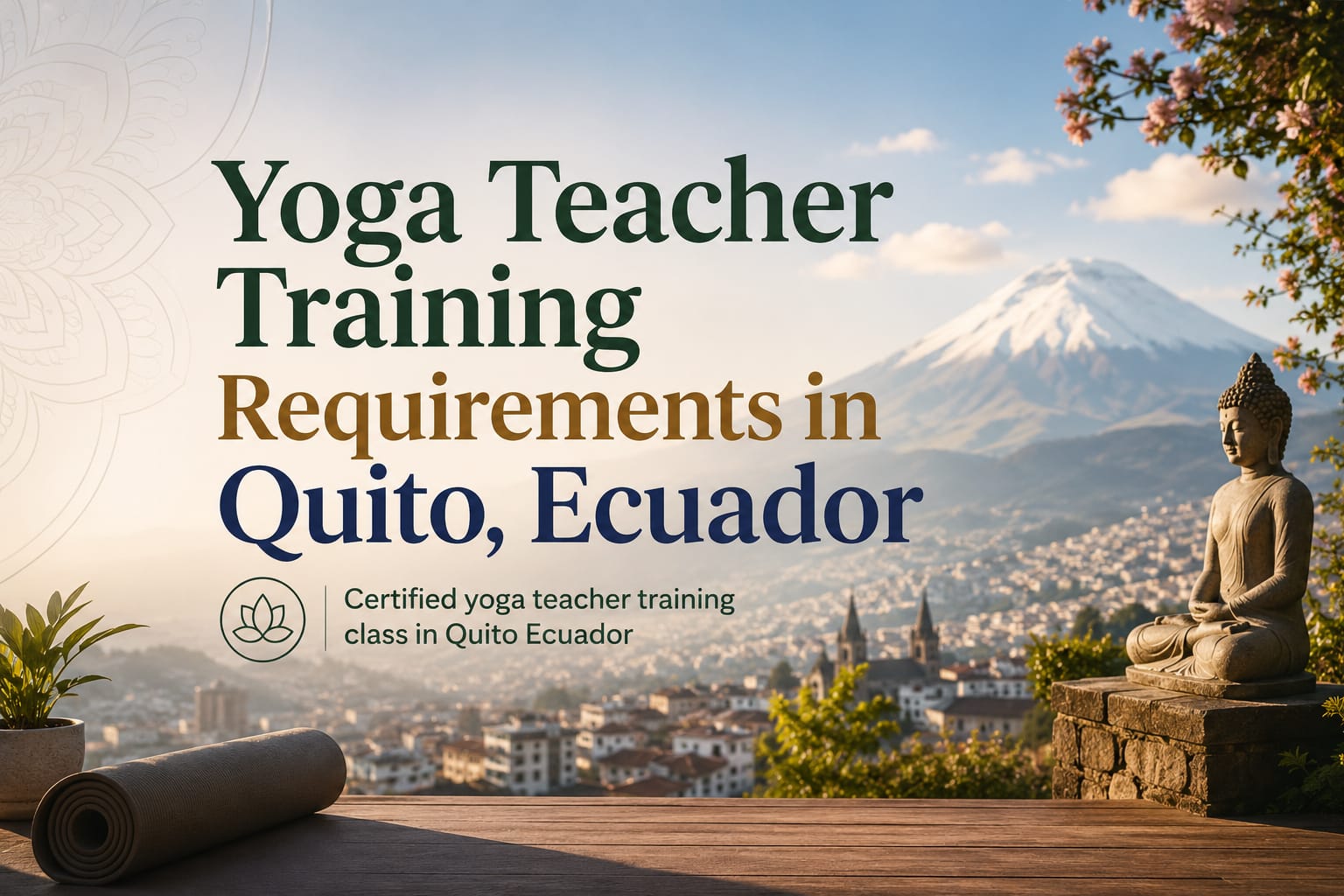 Yoga Teacher Training Requirements in Quito Ecuador